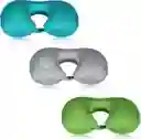 Almohada Inflable Para Cuello Con Kit De Viaje