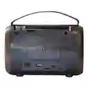 Radio Portatil Am Fm Recargable Con Estilo Retro Único