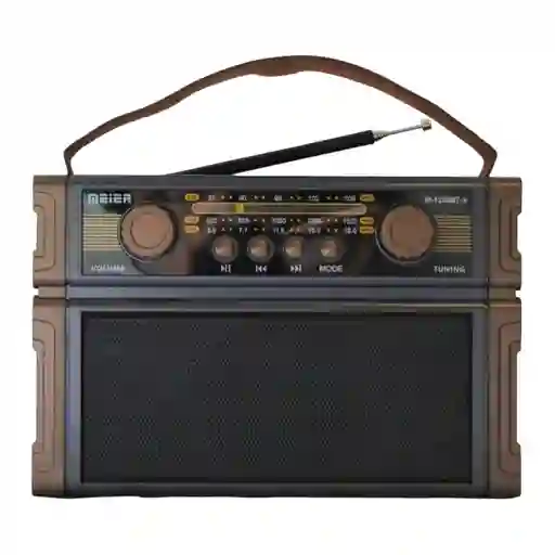 Radio Vintage Portatil Ideal Para Am Fm Y Musica Bluetooth