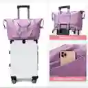 Bolso Expandible Para Dama Con Bolsillo Externo