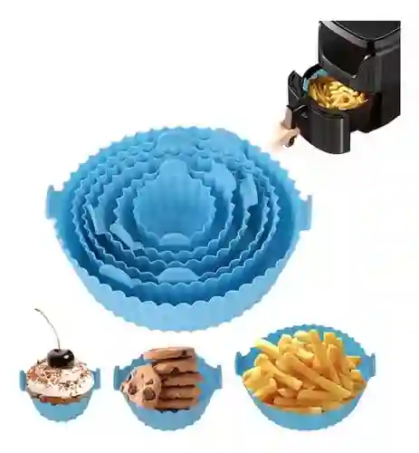 Molde Silicona Air Fryer X 6 Unidades