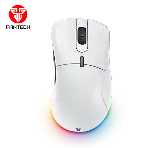 Mouse Gamer Fantech Helios Xd5 Inalámbrico Blanco