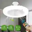 Bombillo Ventilador 2 En 1 Para Aire Fresco Y Luz