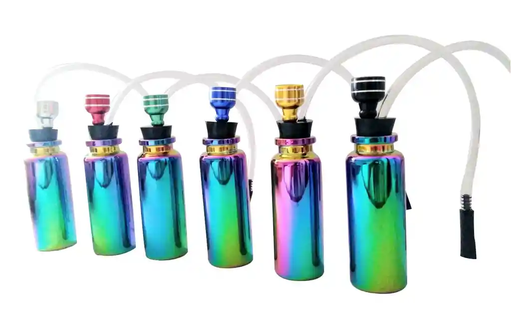 Minibong En Vidrio Tornasol