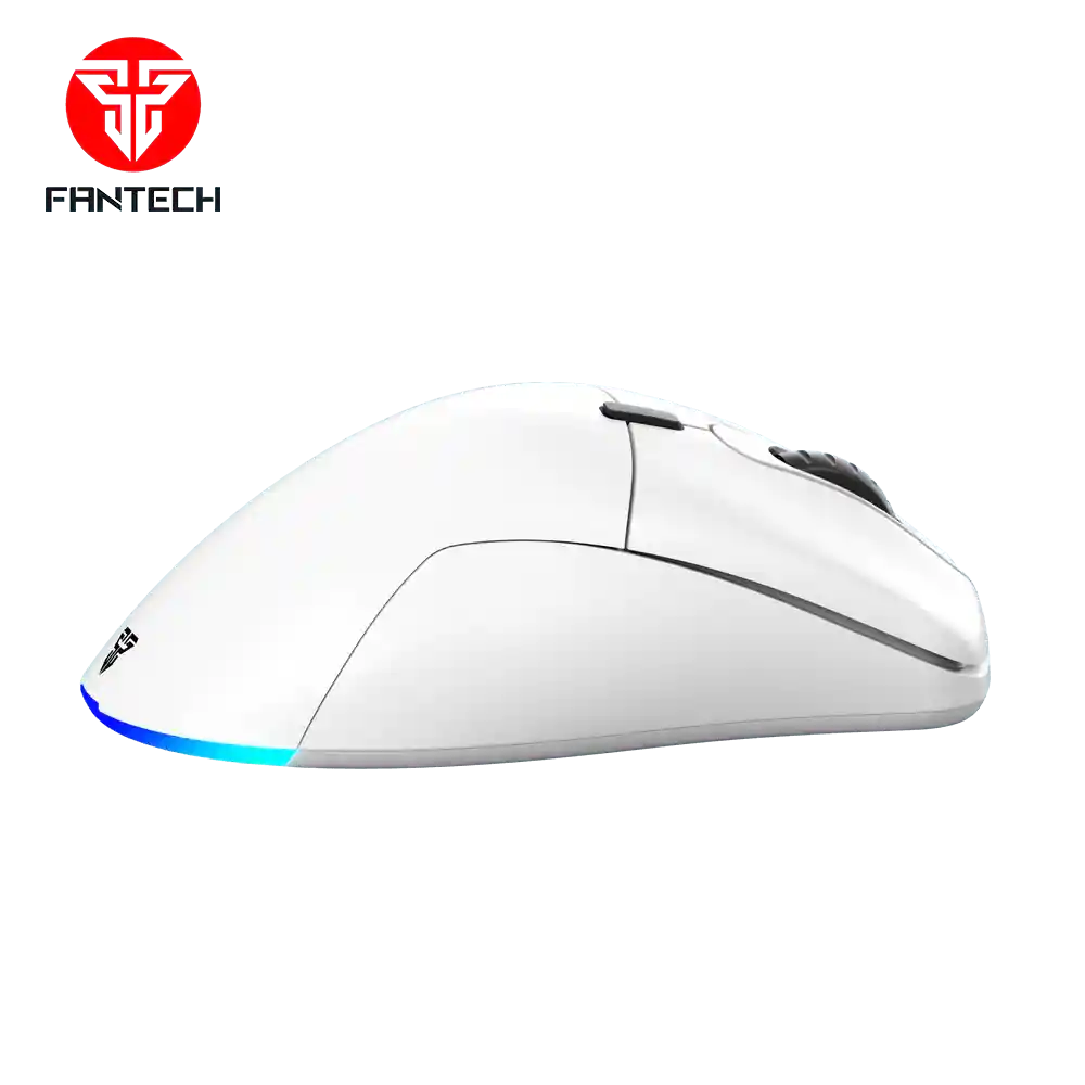 Mouse Gamer Fantech Helios Xd3 Pro Inalámbrico Blanco