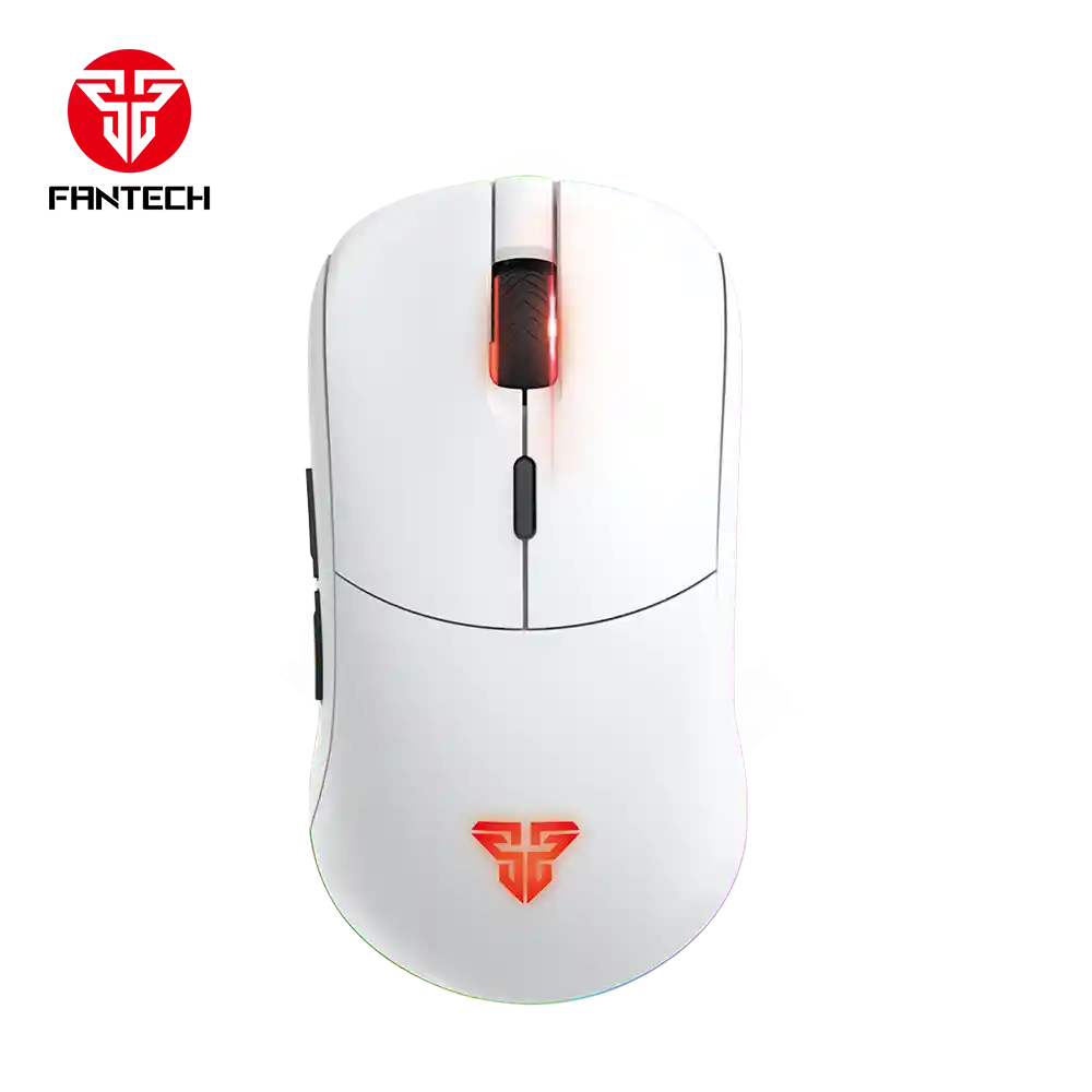 Mouse Gamer Fantech Helios Xd3 Pro Inalámbrico Blanco