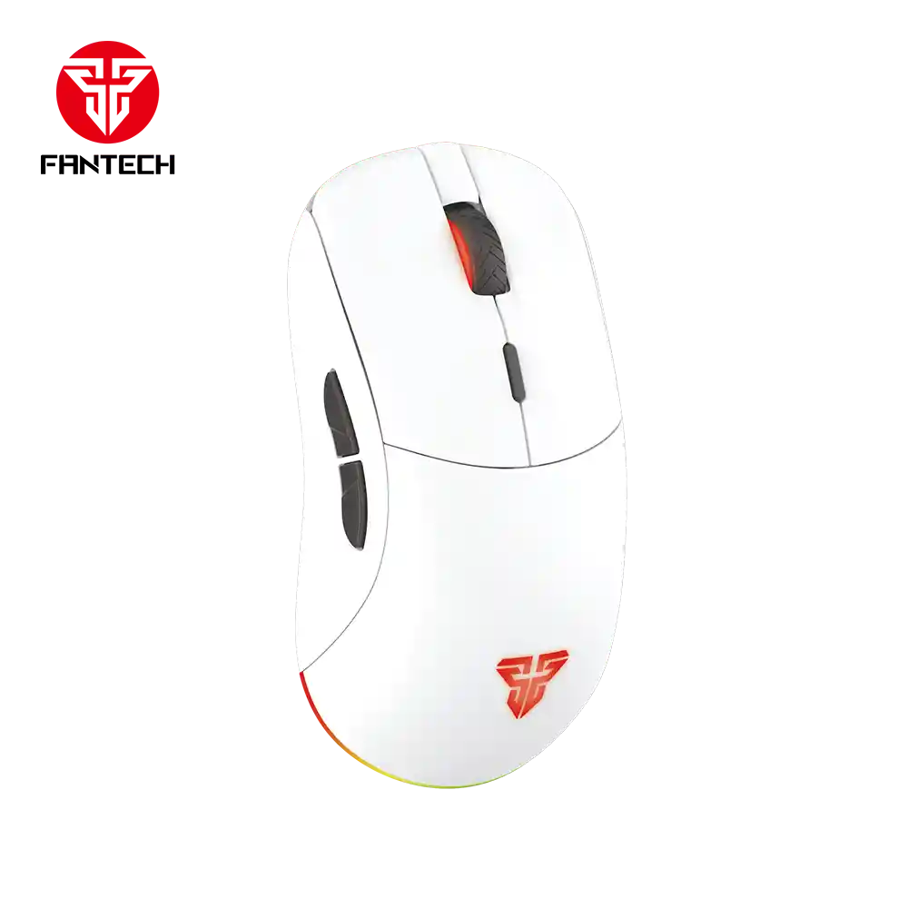 Mouse Gamer Fantech Helios Xd3 Pro Inalámbrico Blanco