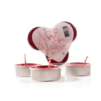 Velas Con Feromonas Sen Aromaticas X 3