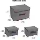 Set De 3 Cajas Organizadoras Para Ropa