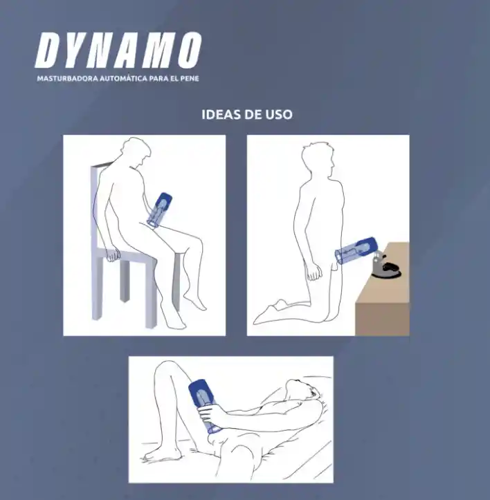 Masturbador Masculino Dynamo Optimus Pro Con Regalo