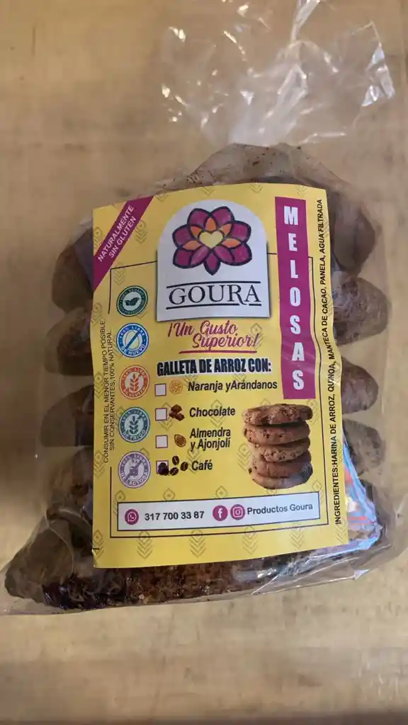 Galleta De Arroz Con Cafe