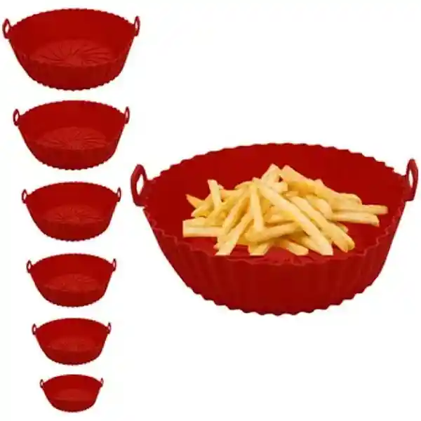 Molde Silicona Air Fryer Sencillo X6