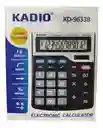 Calculadora Kadio Kd-9633b Grande Negra