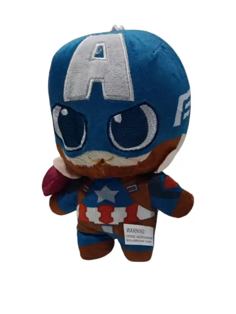 Peluche Muñeco Juguete Con Diseño Del Capitan America Los Vengadores