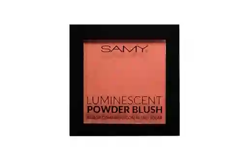 Rubor Samy Luminescent 6g Tono Orange Pink
