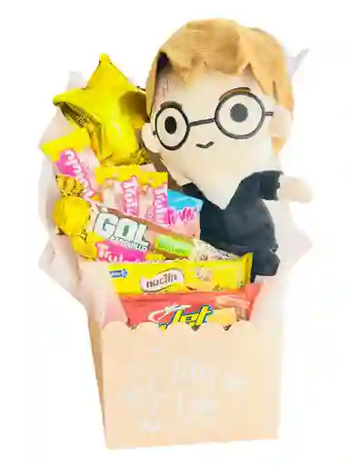 Regalo Harry Potter Baby Con Dulces - Regalo Cumpleaños - Regalo Feliz Dia - Regalo San Valentin