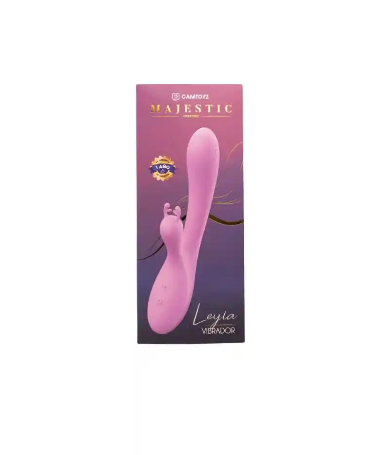 Vibrador Recargable Doble Estimulación Leyla