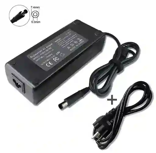 Cargador Para Portátil Dell 19.5v 3.34a Punta Ancha 7.4x 5.0