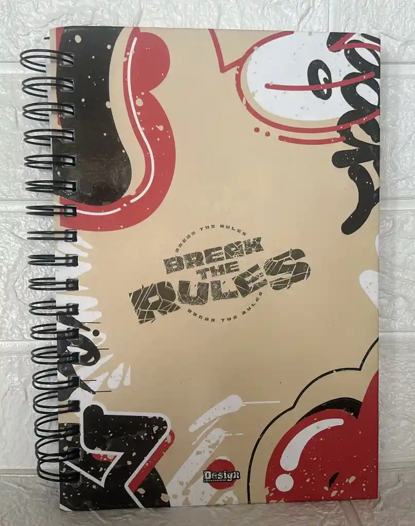 Cuaderno 7 Materias Pequeño Caballero Cuadriculado Lukis