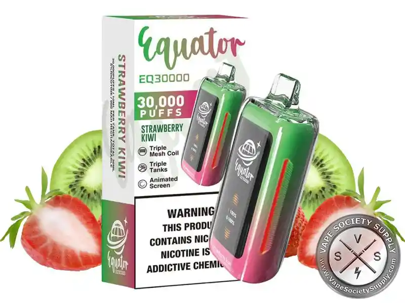 Vaporizador Equator 30.000 Puffs Strawberry Kiwi