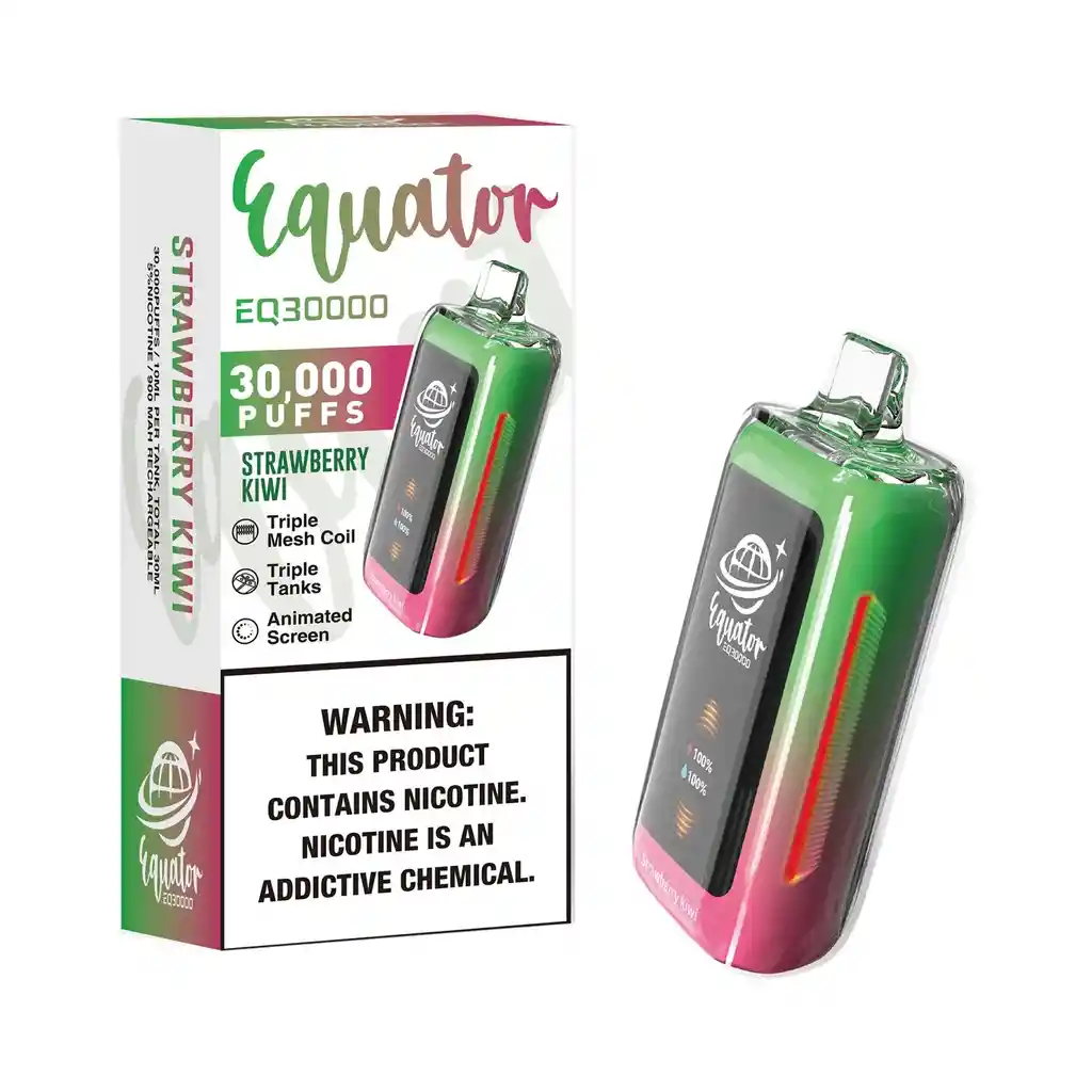 Vaporizador Equator 30.000 Puffs Strawberry Kiwi