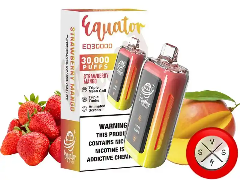 Vape Equator 30.000 Puffs Strawberry Mango