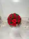 Cilindro De Lujo Con 35 Rosas