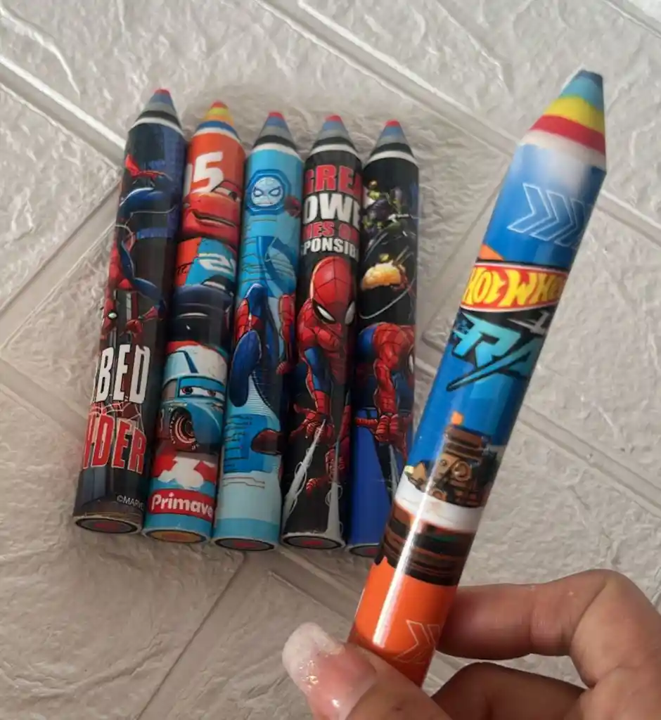 Borrador En Forma De Lapiz Primavera Niño