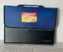 Carpeta Archivador 13 Bolsillos Oficio Azul