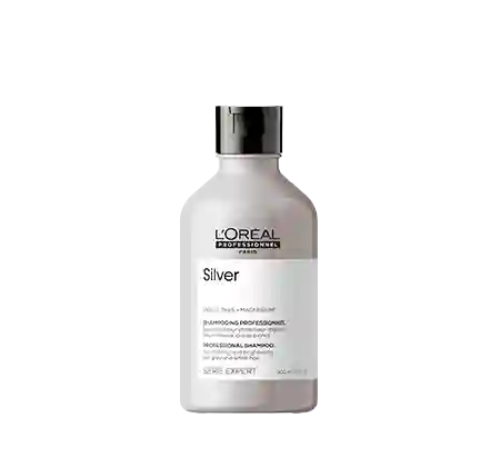 Shampoo Cuidado Cabello Blanco O Con Canas Silver 300 Ml