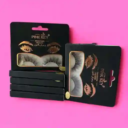 Pestañas Pink Key