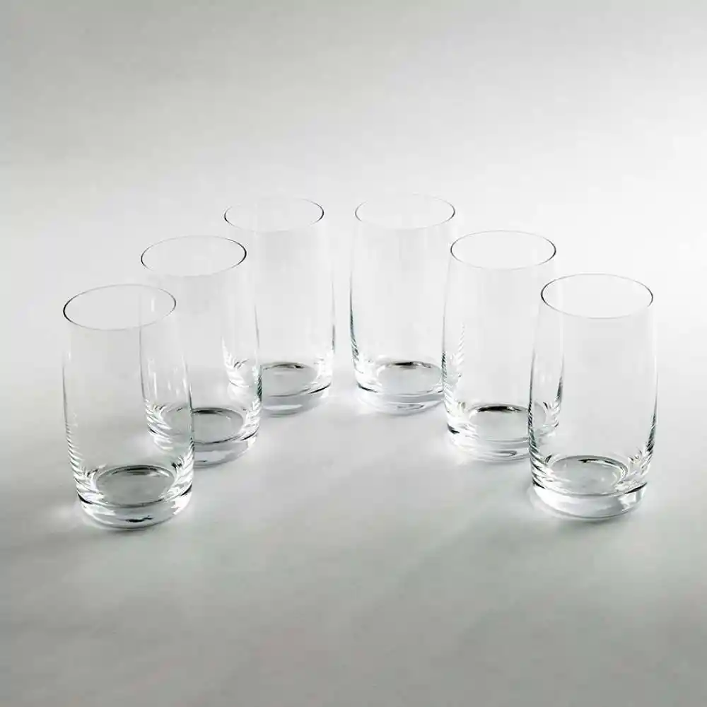 Vasos Bohemia Setx6 Ideal 380ml En Cristal