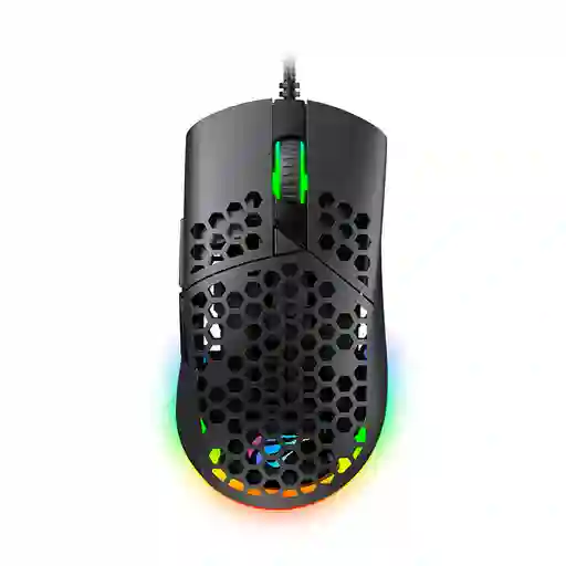 Mouse Gamer Havit Ms1036 Con Diseño Perforado Y Software 🖱️🛑