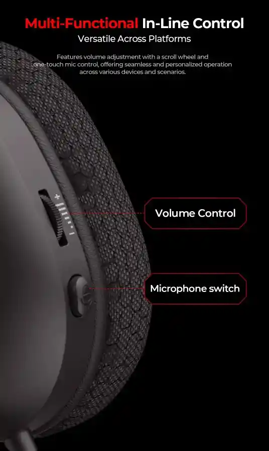 Diadema Para Juegos Havit Fuxi-h5d / Conexion Plug 3.5mm