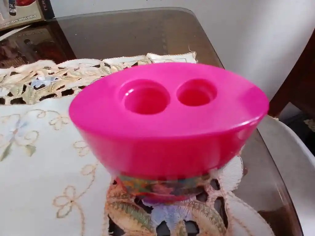 Sacapunta De 2 Orificios De Princesitas (grueso Y Delgado)