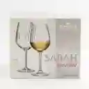 Copas Bohemia Sarah 400 Ml 6 Pz Cristal - 400ml