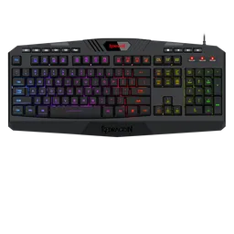 Teclado Gamer Redragon K503a Rgb Harpe Pro Macros Multimedia