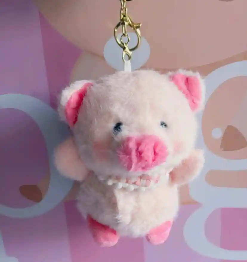 Llavero Peluche Juguete Diseño De Animal De Cerdito