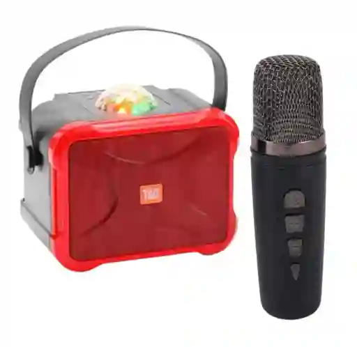 Parlante Tg543dk Rojo Con Sonido Potente Y Diseño Compacto