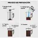 Cafetera Prensa Francesa Acero Toma Agradable Café 350ml