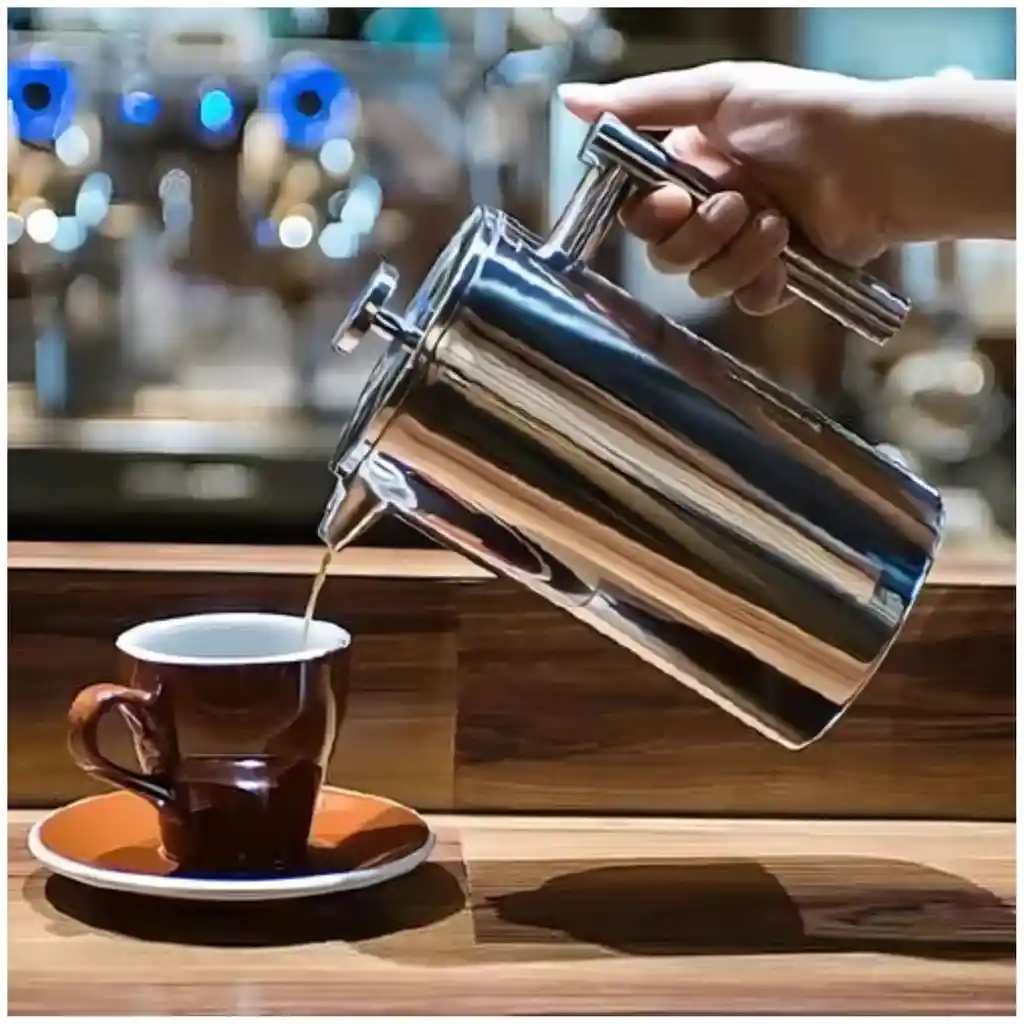 Cafetera Prensa Francesa Acero Toma Agradable Café 350ml