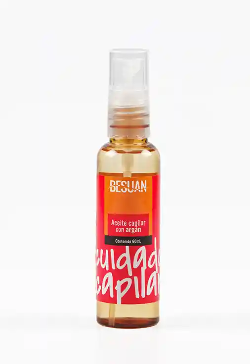 Aceite Capilar Con Argan Besuan 60ml