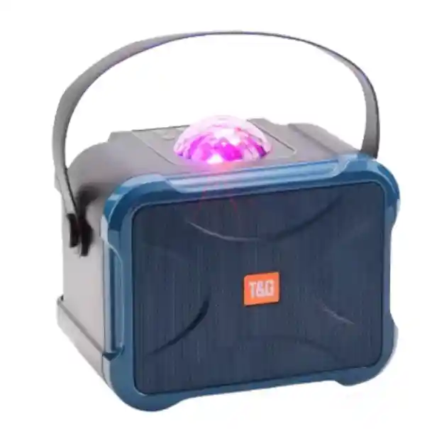 Parlante Tg543dk Azul Con Diseño Moderno Y Sonido Envolvente