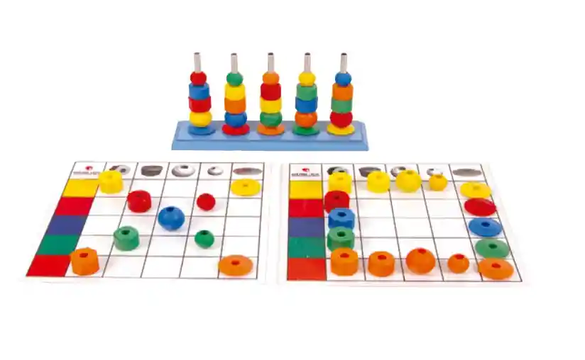 Juego Didáctico Tablero De Actividades Madera Para Niños