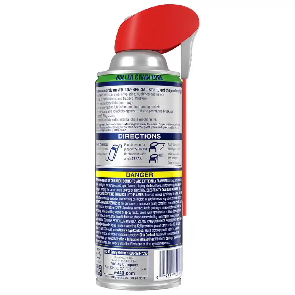 Wd-40 Sp Lubricante Para Cadenas Roller Chain X2 Und