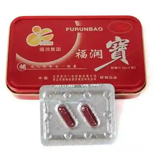 Furunbao Caja X8 Comprimidos Original Potenciador Sexual Masculino