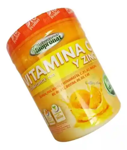 Vitamina C Con Zinc Vitamina B 500g Biopronat