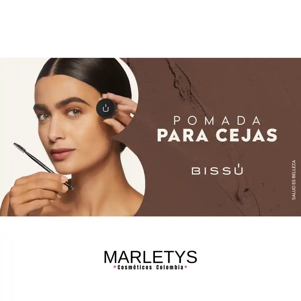 Pomada Para Cejas Bissú - Tono Café