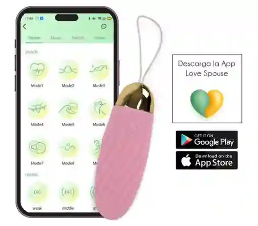 Huevo Vibrador Elenor Con App