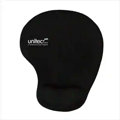 Pad Mouse Ergonómico Unitec Con Reposa Mano En Sílica